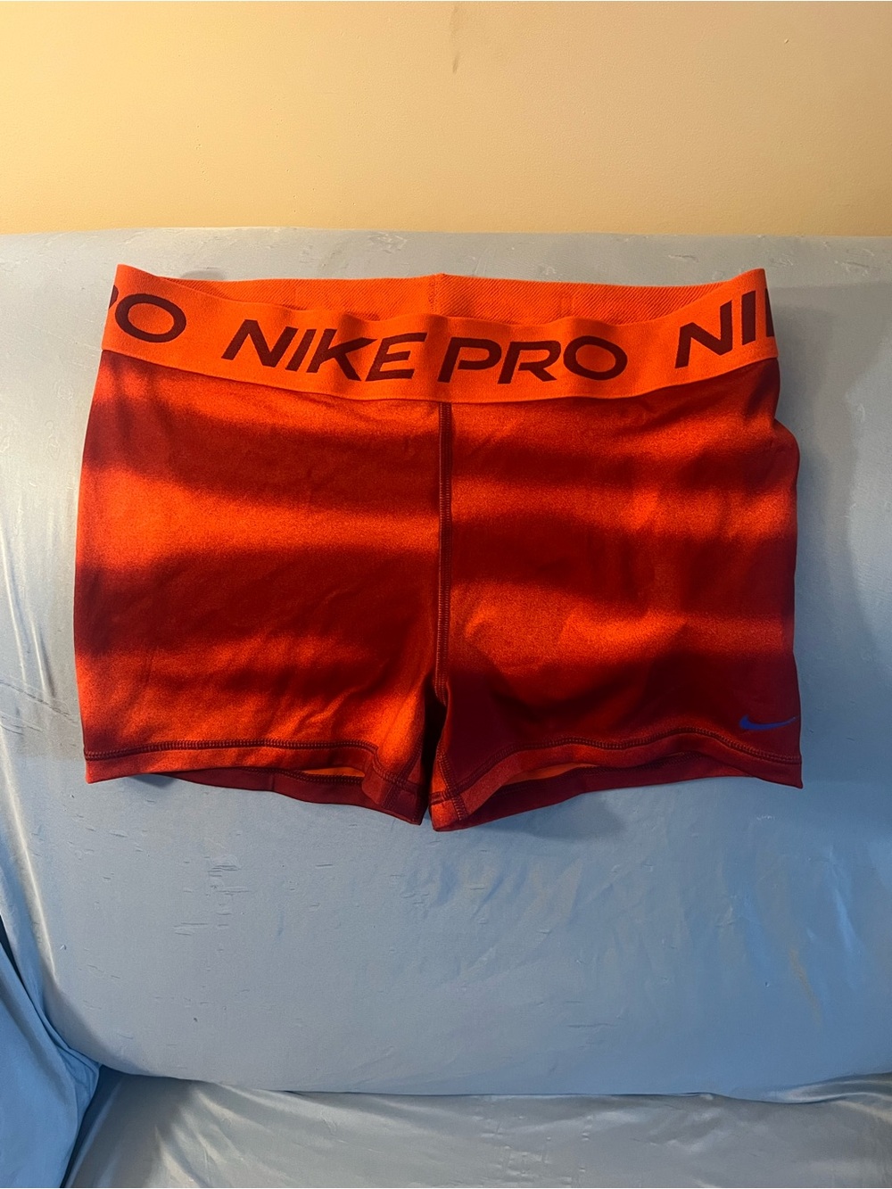 Nike Pro Women's Red Dri-Fit Shorts